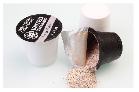 CCM-80圓盤單頭咖啡膠囊灌裝機(jī)(高速款)樣品