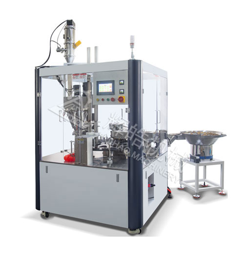 CCM-80-02型全自動(dòng)單頭灌裝封口機(jī)